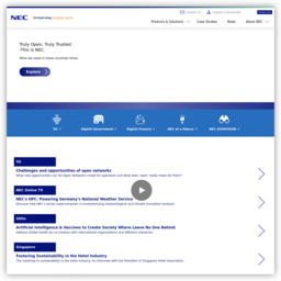 NEC官方网站